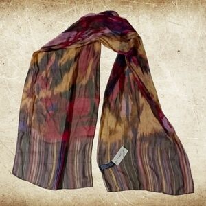 Autumn multicolored scarf